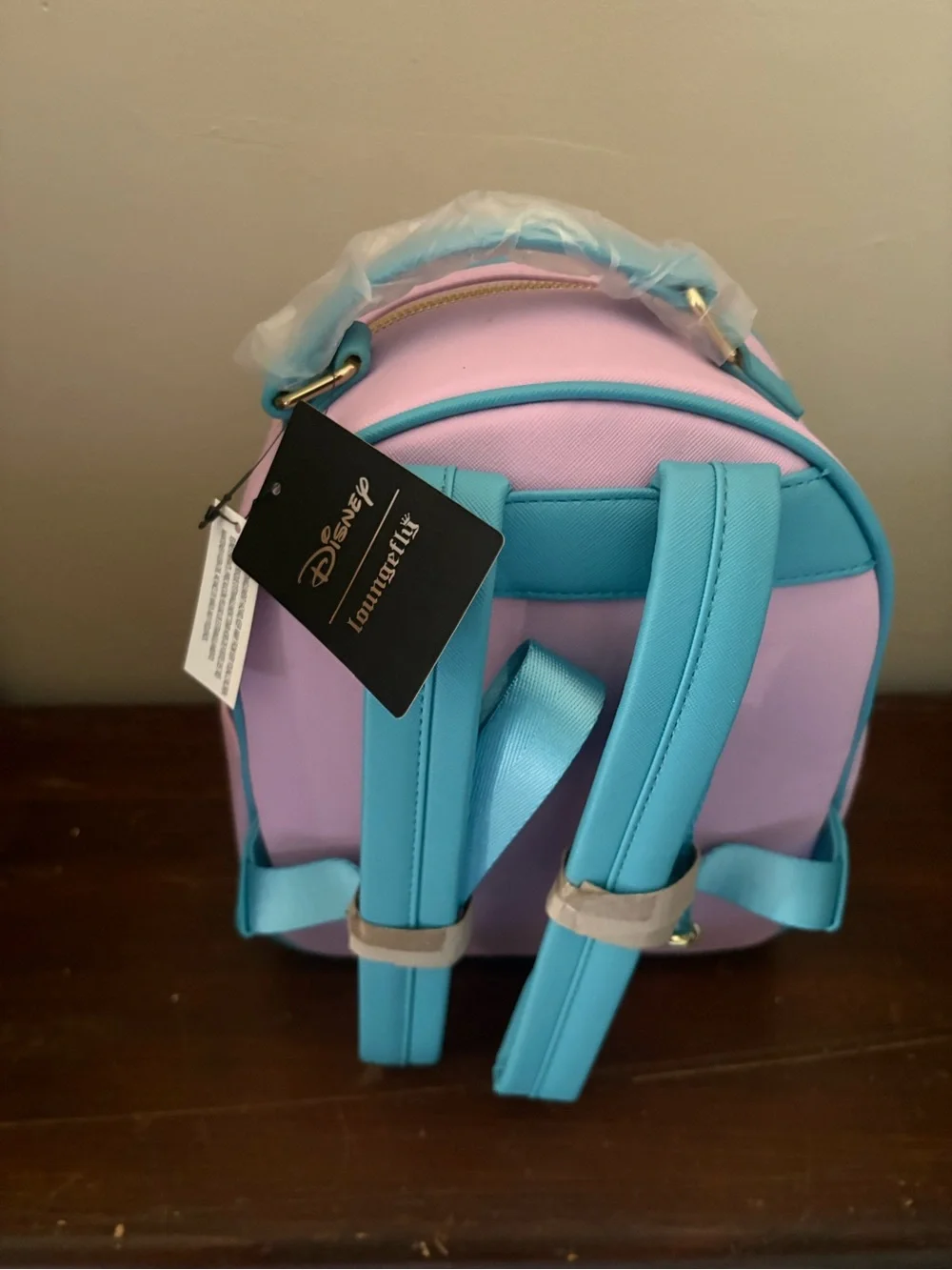 Loungefly Pink, Teal A Goofy Movie Max & Roxanne Mini Backpack NWT